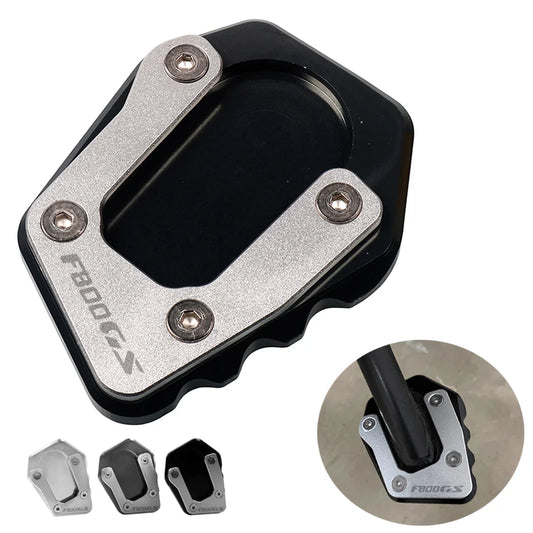 BMW F800GS 2024–2025 Kickstand CNC Side Stand Extension Pad Support Plate