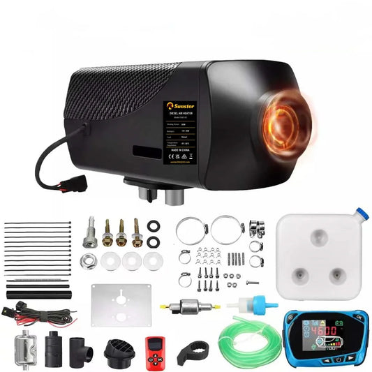 Sunster 8KW 12V Diesel Air Heater – Powerful, Efficient & Low Noise Camper Car