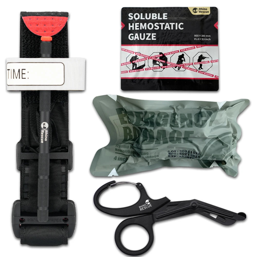 RHINO RESCUE-SE IFAK Trauma First Aid Kit | Tactical Medical Pouch | Emergency