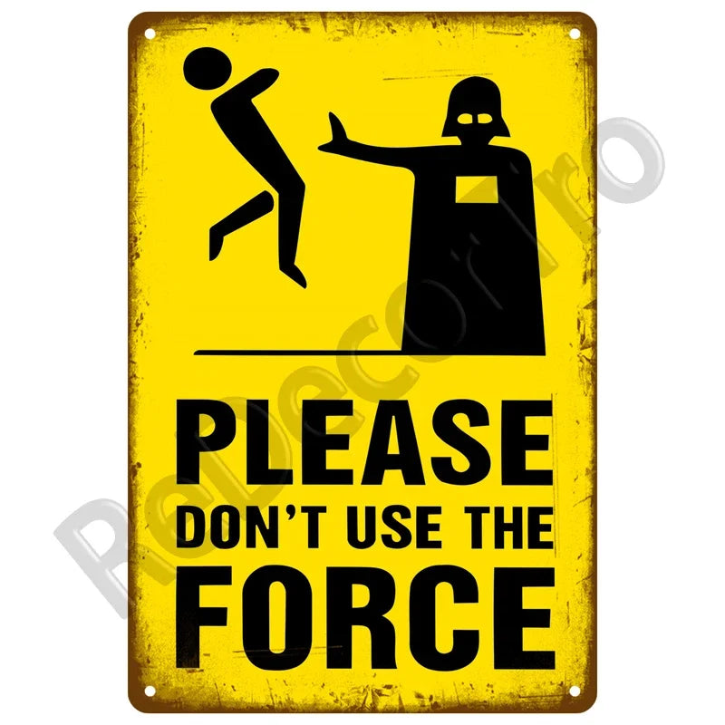 Warning Danger Beware Metal Sign,  Home Wall Decor Bar, Club, Man Cave Gift