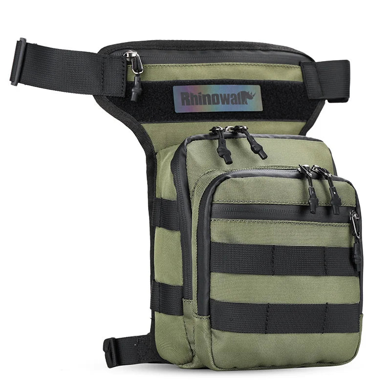 Motorcycle Leg Drop Bag Waterproof Thigh Hip Pouch Tactical Travel Pack waist