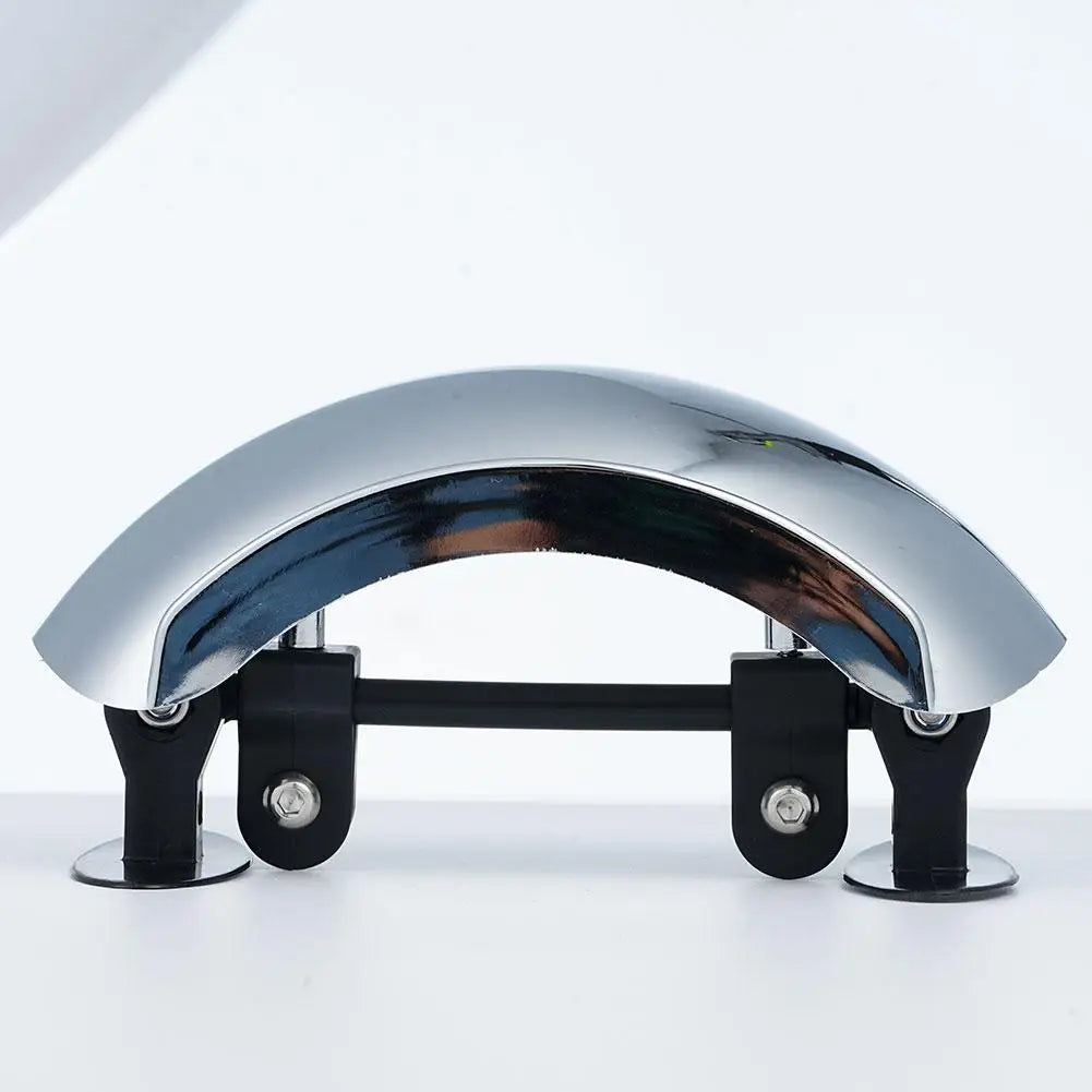 Motorcycle 180° Blind Spot Mirror Wide Angle Rearview Windscreen Touring Safety