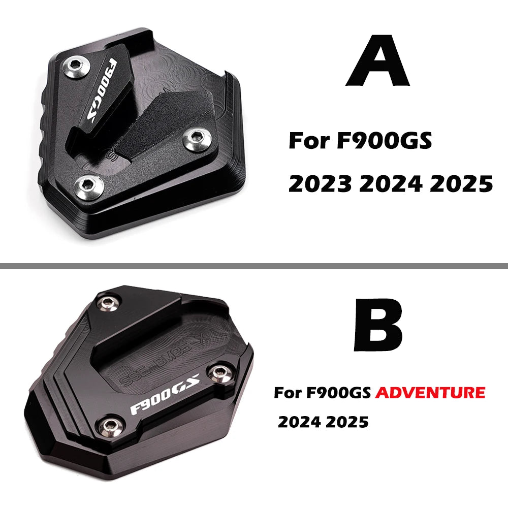 BMW F900GS ADV Kickstand Side Stand Enlarger Pad 2024 2025 Adventure Touring