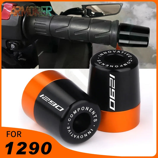 KTM 1290 Super Adventure / Duke Handlebar End Caps CNC Aluminum Grips Plug 40mm
