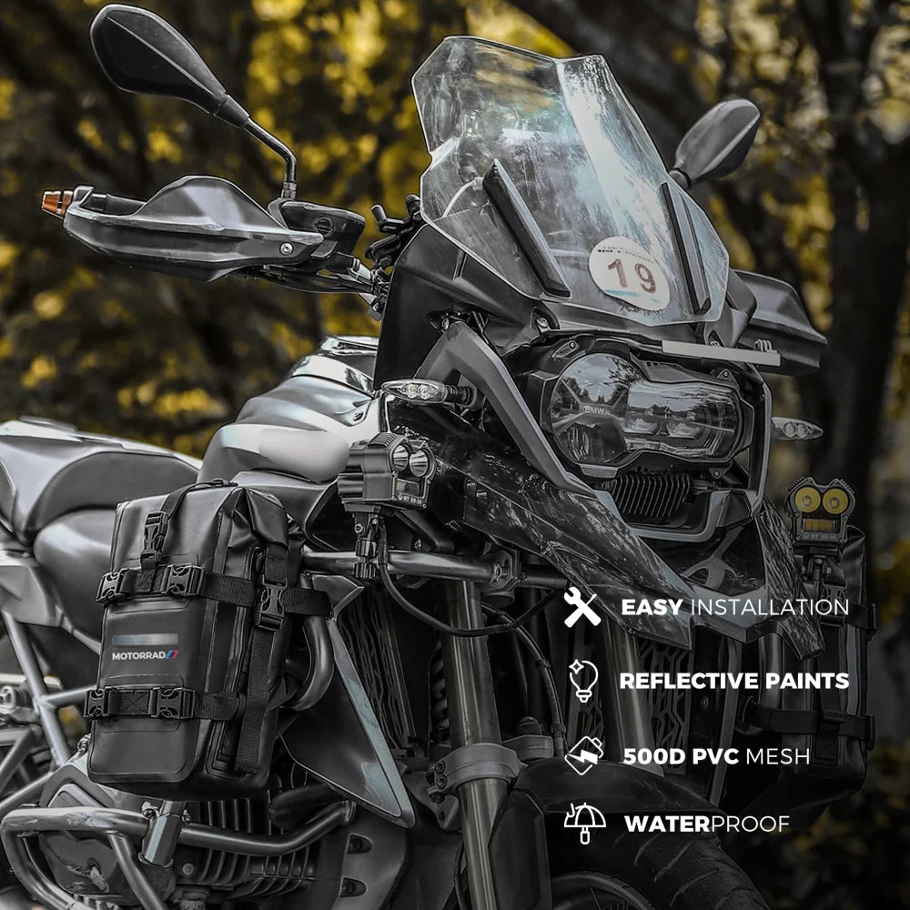 Waterproof Frame Crash Bar Bags for BMW R1250GS R1200GS F750GS F850GS ADV 8L