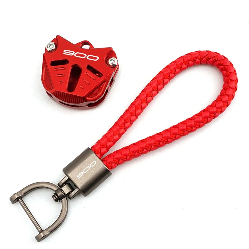 CNC Motorcycle Key Shell Key Case Cover Keychain for Kawasaki Z900 Z900SE 2017-2024
