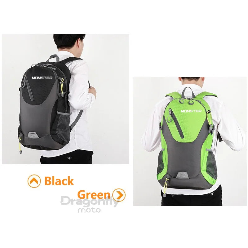 Backpack Ducati Monster Motorcycle Travel Bag Riding Touring Commuter Gift