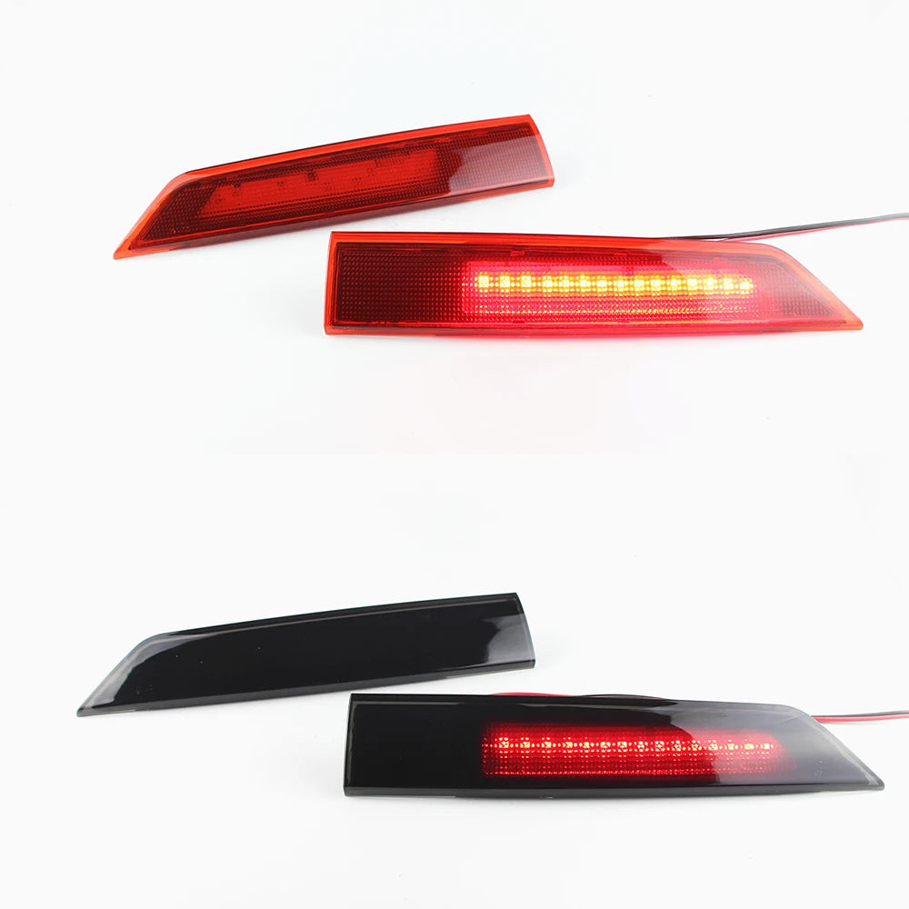 Ford Transit Tourneo Custom BARN DOOR 12-20 2x LED Third Brake Light SMOKE