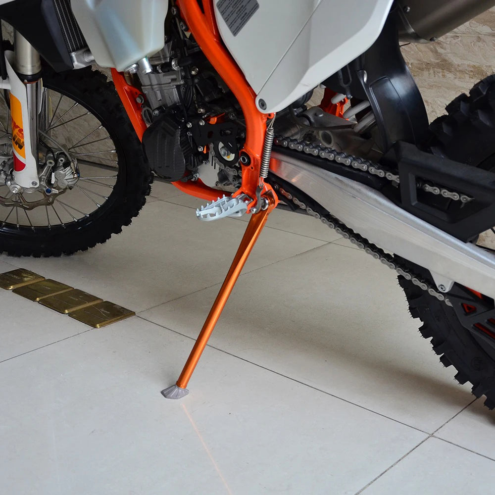 NICECNC Kickstand Side Stand + Spring Kit, KTM EXC XCW XC-F 2008-2023 Husqvarna