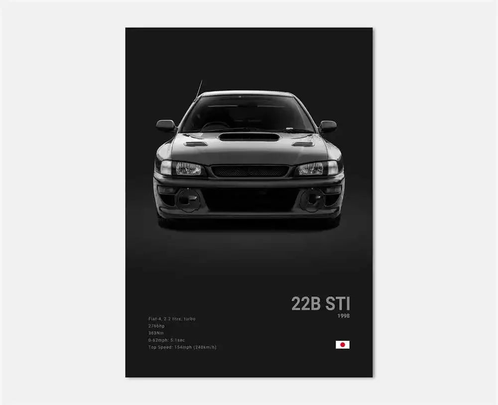 Pop Art Black Luxury Supercar Canvas Poster Wall  Home Mancave Decor Ghost GT RS