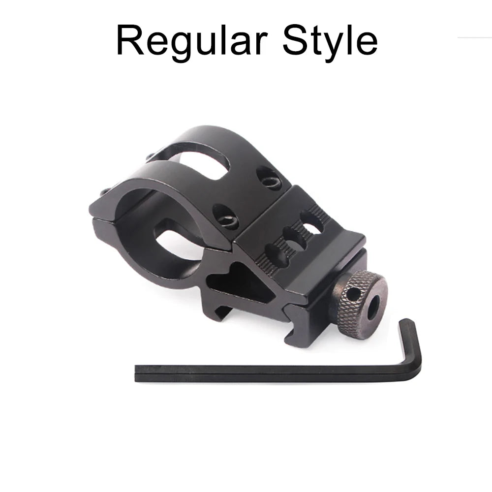 Airsoft 25mm Scope laser Mount Flashlight Torch Mount Picatinny / Weaver Rail