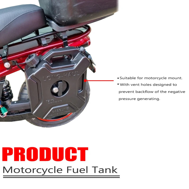 3L/5L motorcycle Fuel Tank Motorcycle Petrol Lock Bracket Adventure Touring