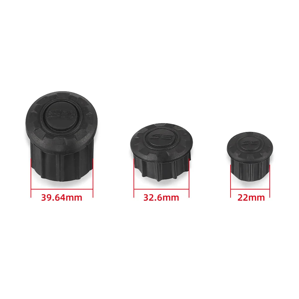 BMW R1200GS R1250GS Frame Hole Caps Plug 2014-2024 Adventure Cover 9pc set