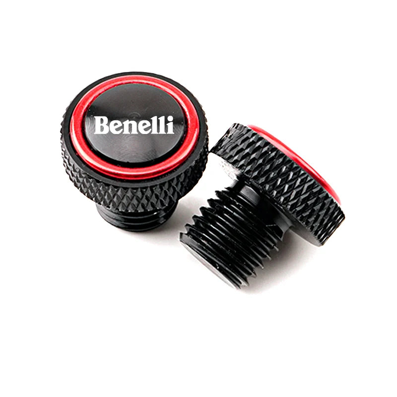 Mirror Hole Plug For BENELLI TRK 502 Leoncino TNT CNC Bolts 2x Clockwise Thread