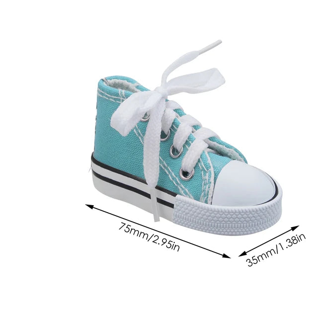 Mini Canvas Shoe Kickstand Cover for Motorcycle Side Stand – Funny Support Pad