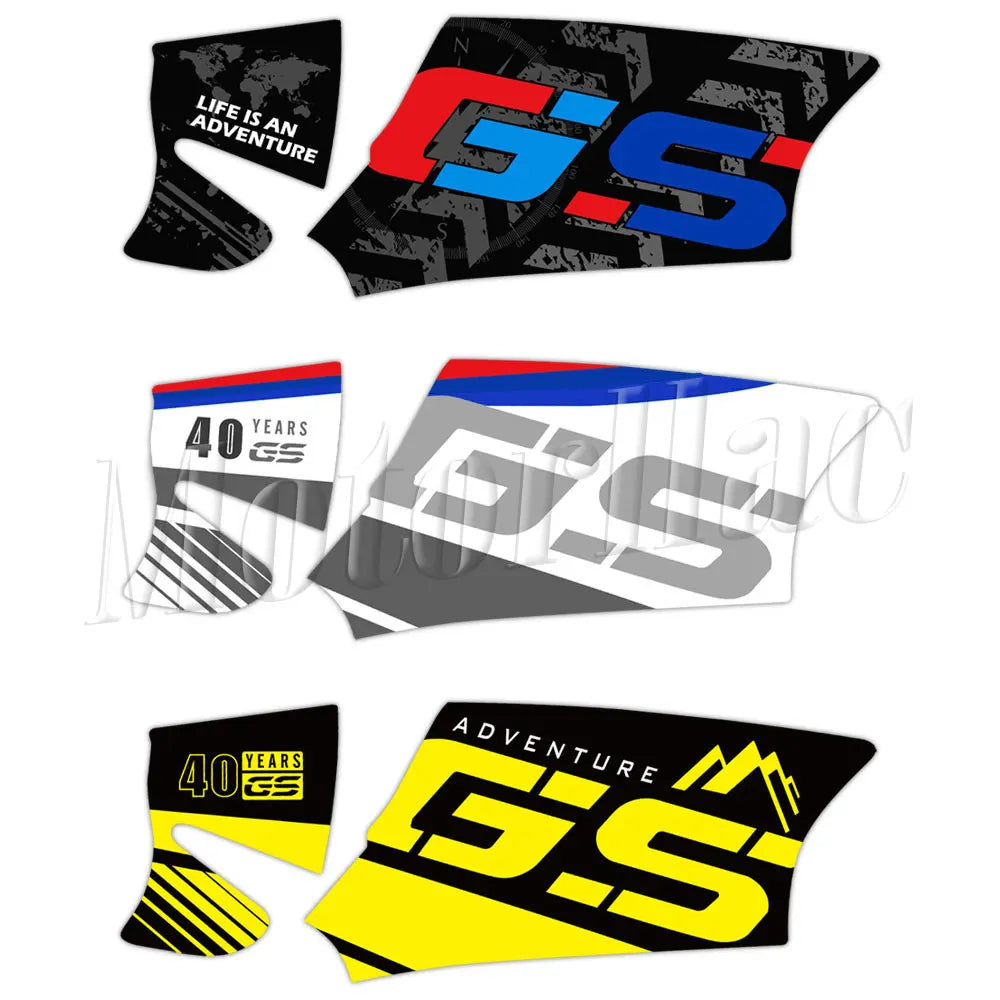 BMW R1200GS Motorcycle Swingarm Sticker R1200GS ADV 2004-2013 Triple Black 3M
