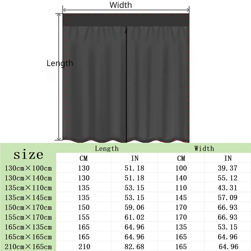 Universal Van camper Magnetic Sliding Door Mosquito Fly Net Mesh Screen