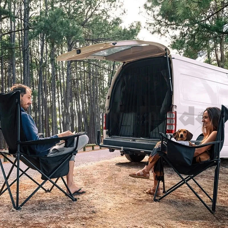 Universal Van camper Magnetic Sliding Door Mosquito Fly Net Mesh Screen