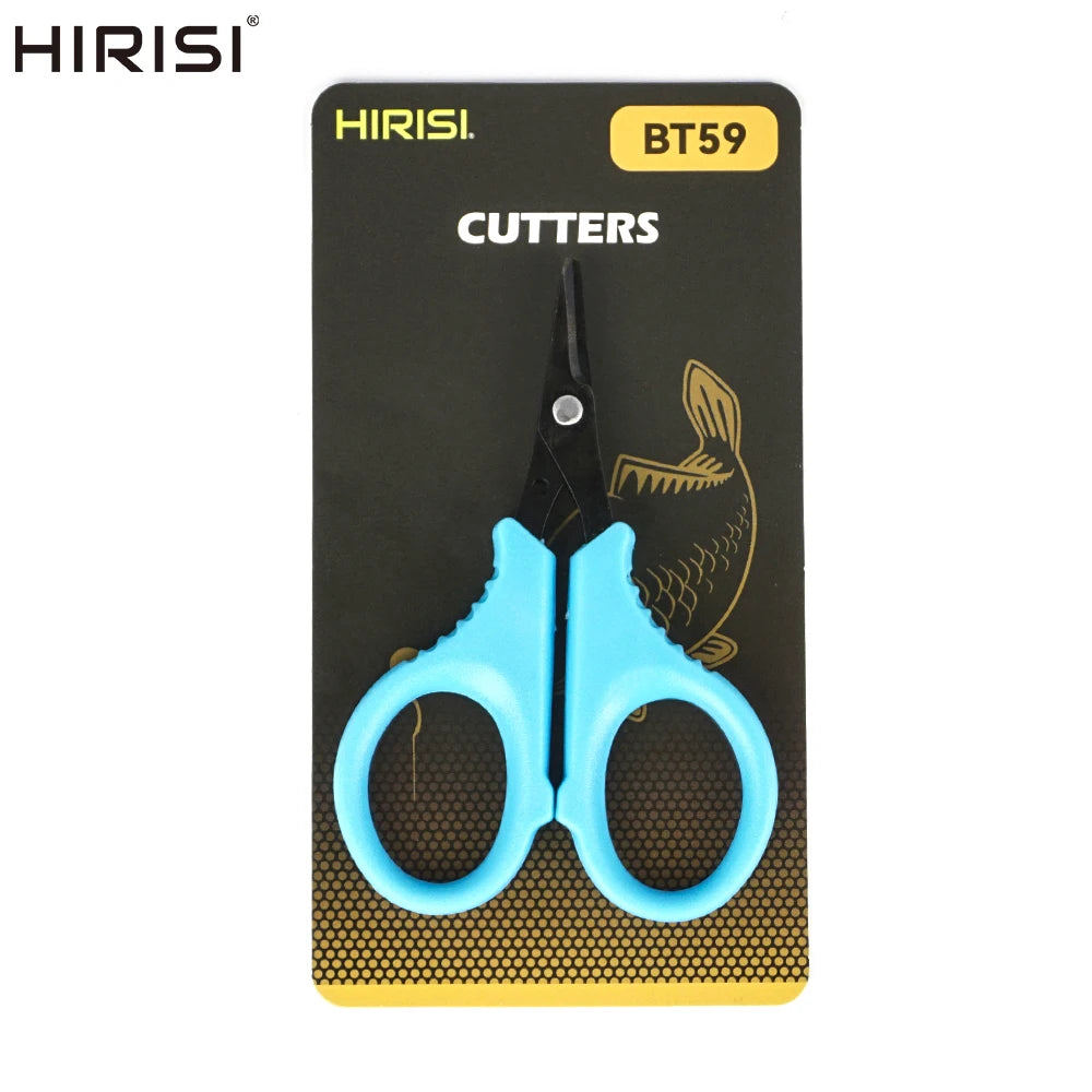 Hirisi Portable Fishing Scissor Stainless Steel Cut PE Braid Line BT59