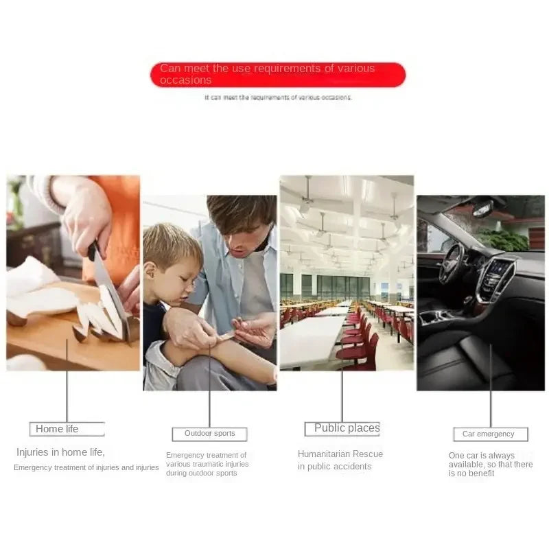 First Aid Kit for car, Home, Travel, Outdoor, Camping, Emergency Survival