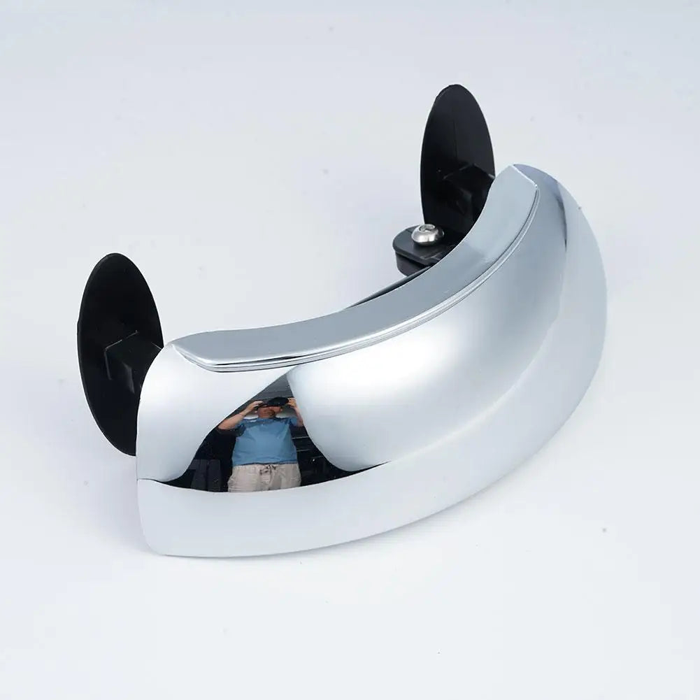 Motorcycle 180° Blind Spot Mirror Wide Angle Rearview Windscreen Touring Safety