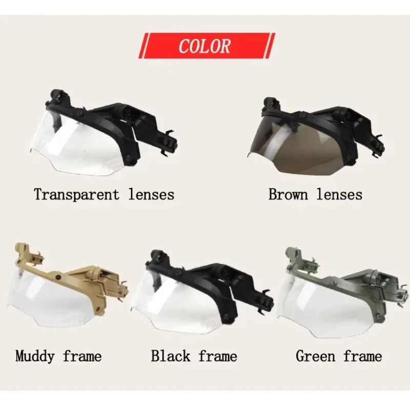 Airsoft Paintball Helmet OP Goggles Anti-Fog Riot Eye Protection Adjustable Mask