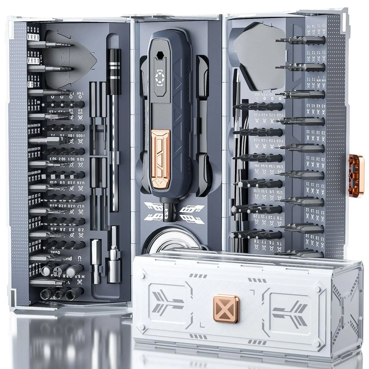 180-in-1 Magnetic Precision Screwdriver Set w/ Folding Case – Pro Repair Kit