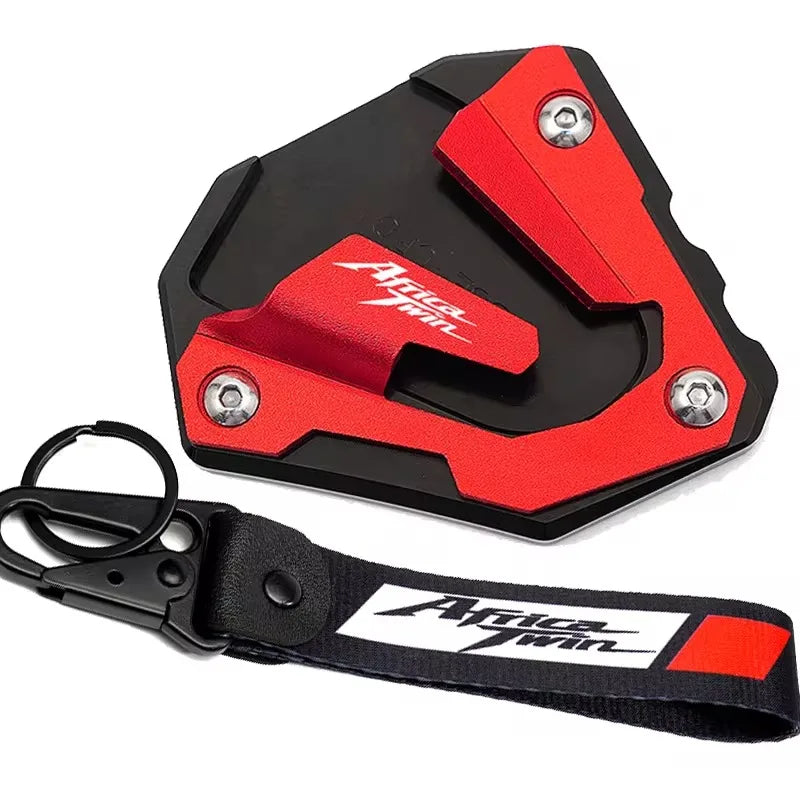 CRF1000L Side Stand Extension Pad for Honda Africa Twin 2016-2019 + Keychain