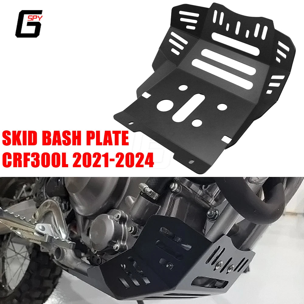 CRF 300L 2024 Under Engine Protection Skid Plate Bash Frame Guard for Honda