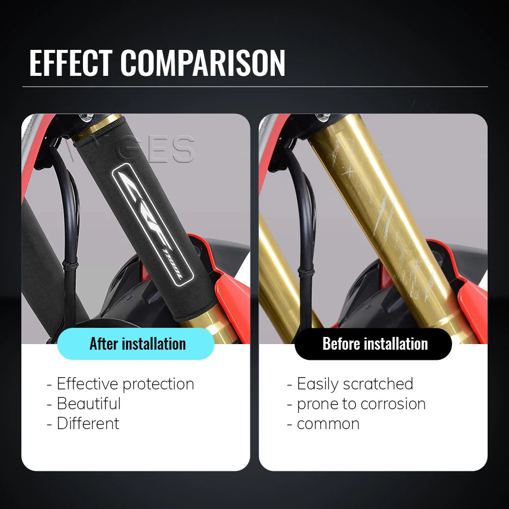 Fork Protection Cover for Honda CRF1100L CRF1000L Africa Twin 2016-2023