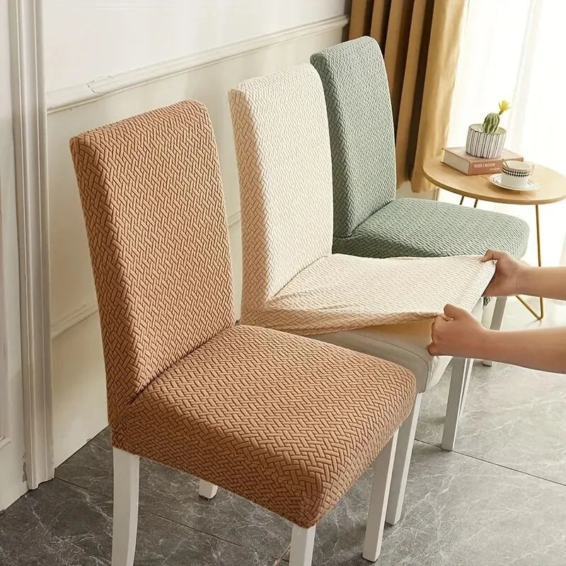 Elastic Chair Cover for Dining Room, Living Room - Universal Fit, Seat Protector