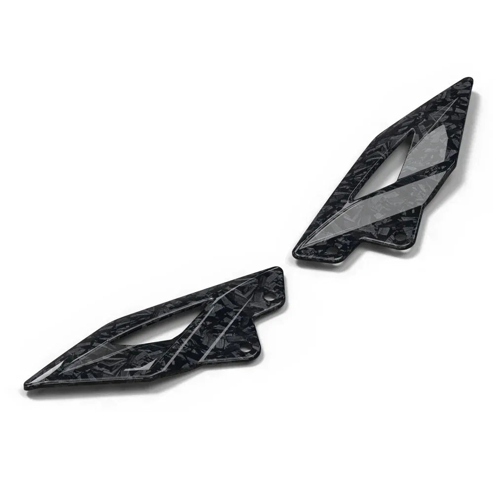 Heel Guard Plates Carbon Triumph Street Triple 660 765 R RS 2016-2024