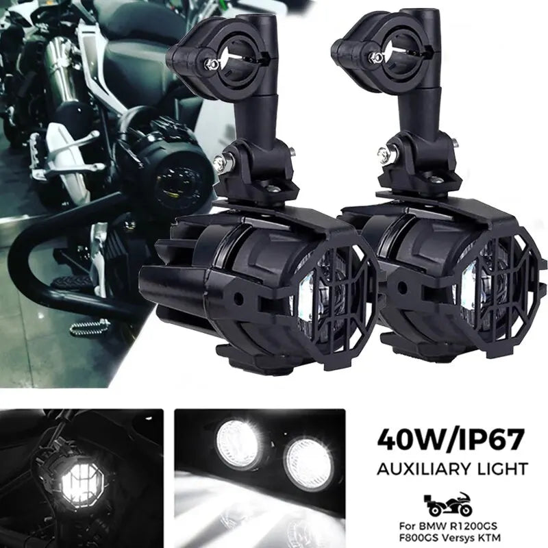 LED  Fog / spot Lights for BMW R1200GS R1250GS F800GS F850GS Adventure