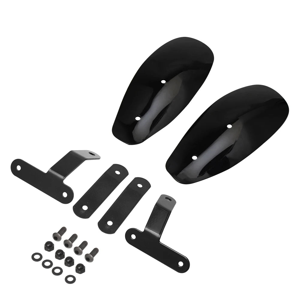 Motorcycle Hand Guard Wind Deflector Shield - Universal Fit for Harley & More