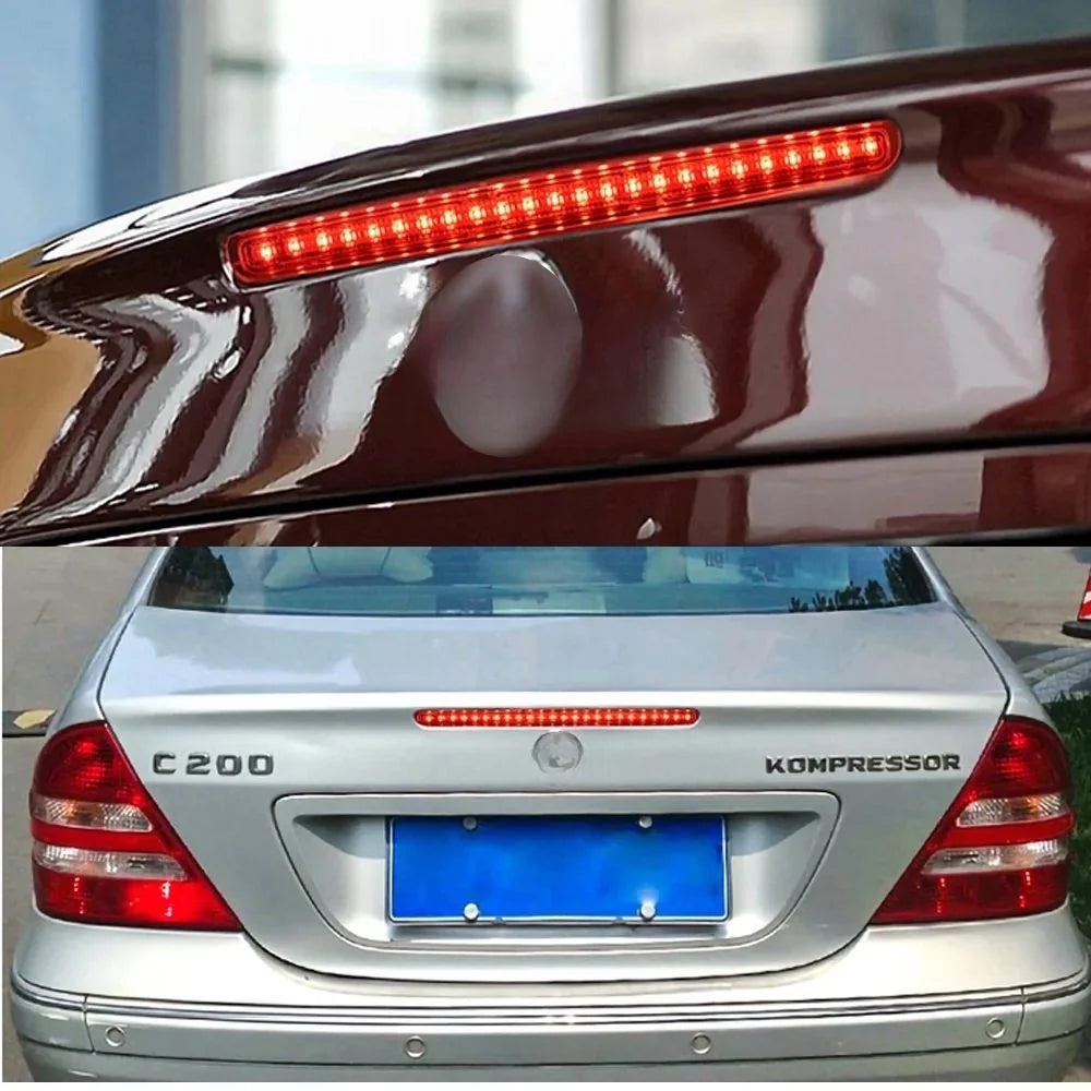 Red LED Third Brake Light for Mercedes Benz C-Class W203 Saloon (2001-2007)