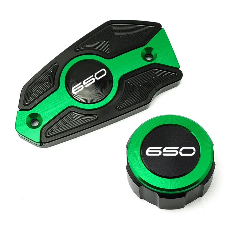 CNC Rear/Front Brake Fluid Reservoir Cap for Kawasaki Z650 Z650RS - 5 Colours