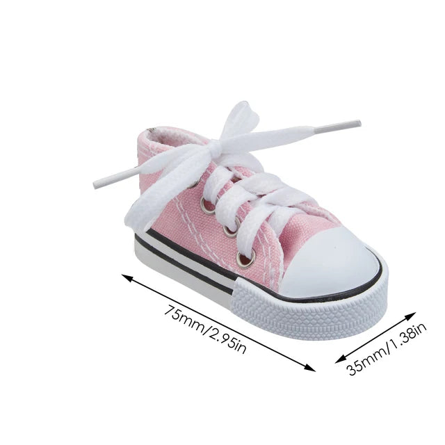 Mini Canvas Shoe Kickstand Cover for Motorcycle Side Stand – Funny Support Pad