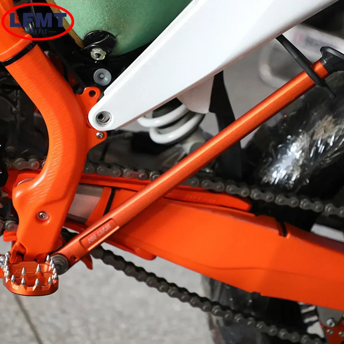 CNC Parking Side Stand Kickstand + Spring Kit For KTM EXC XCW XCF Husqvarna GasGas