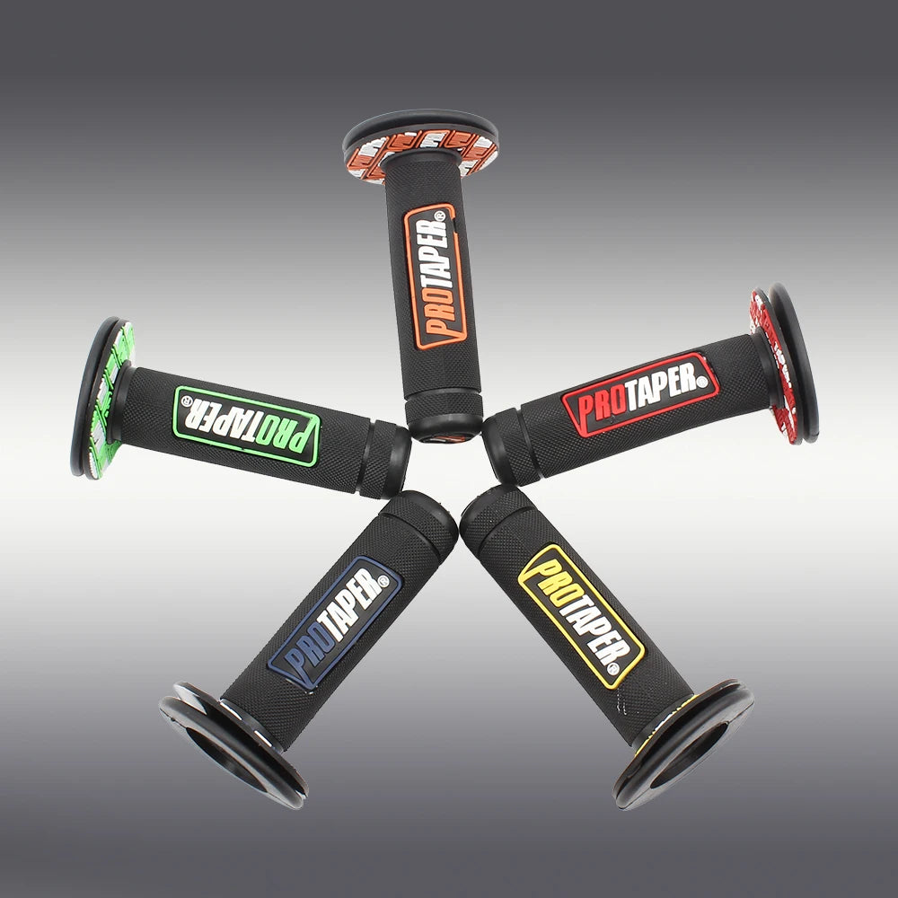 Motorcycle Gel Hand Grips 7/8" 15 Color Options for Motocross Dirt Bikes