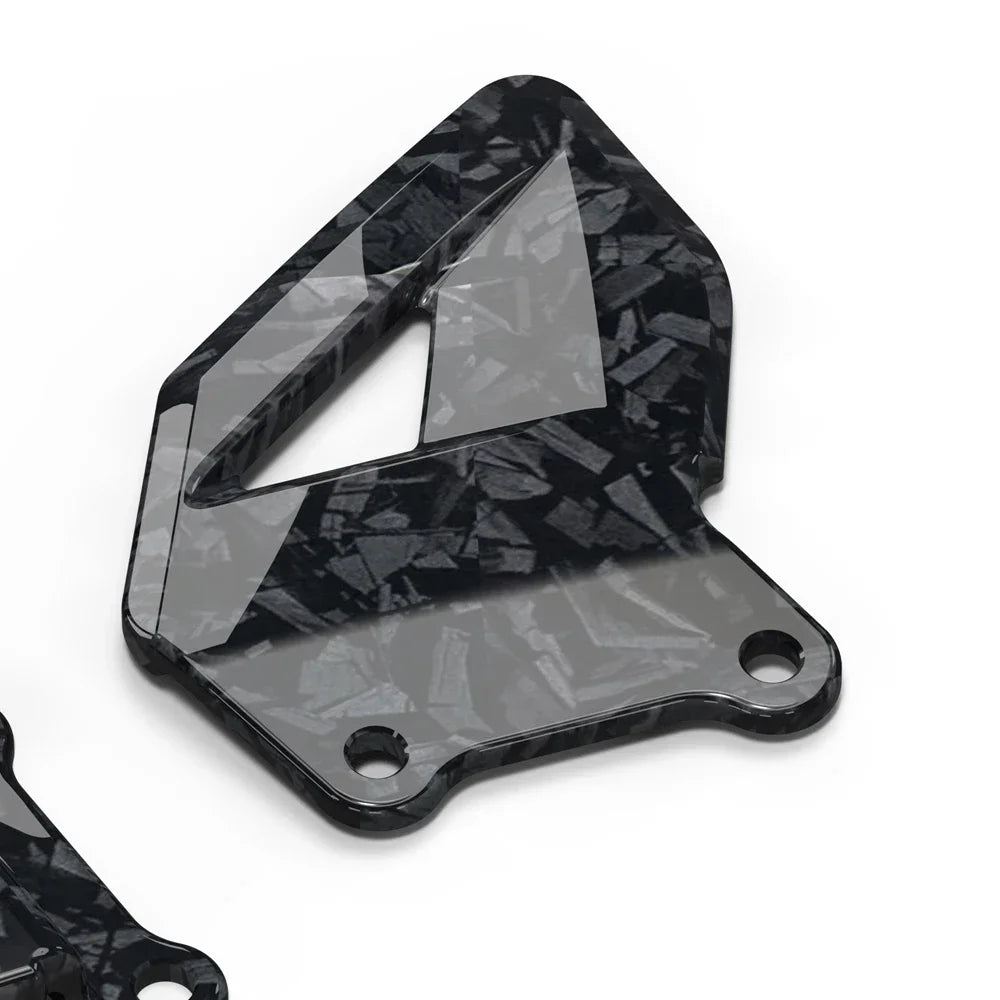 Honda CBR600RR 2003-2024 Carbon Foot Pedal Heel Guard Plates
