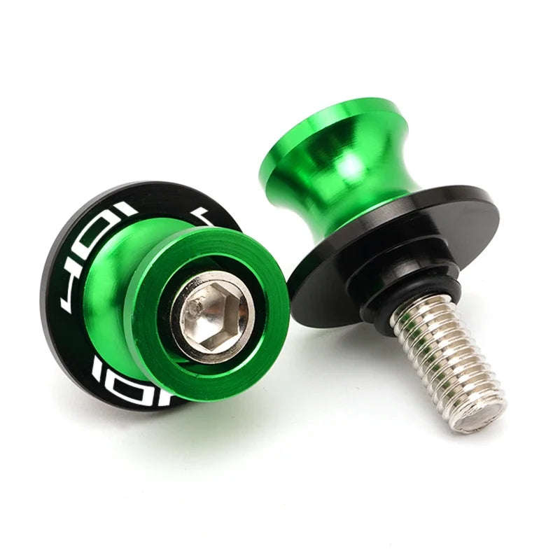 Swingarm Spools Sliders For Husqvarna Svartpilen 125 250 401 701 10MM Bolts