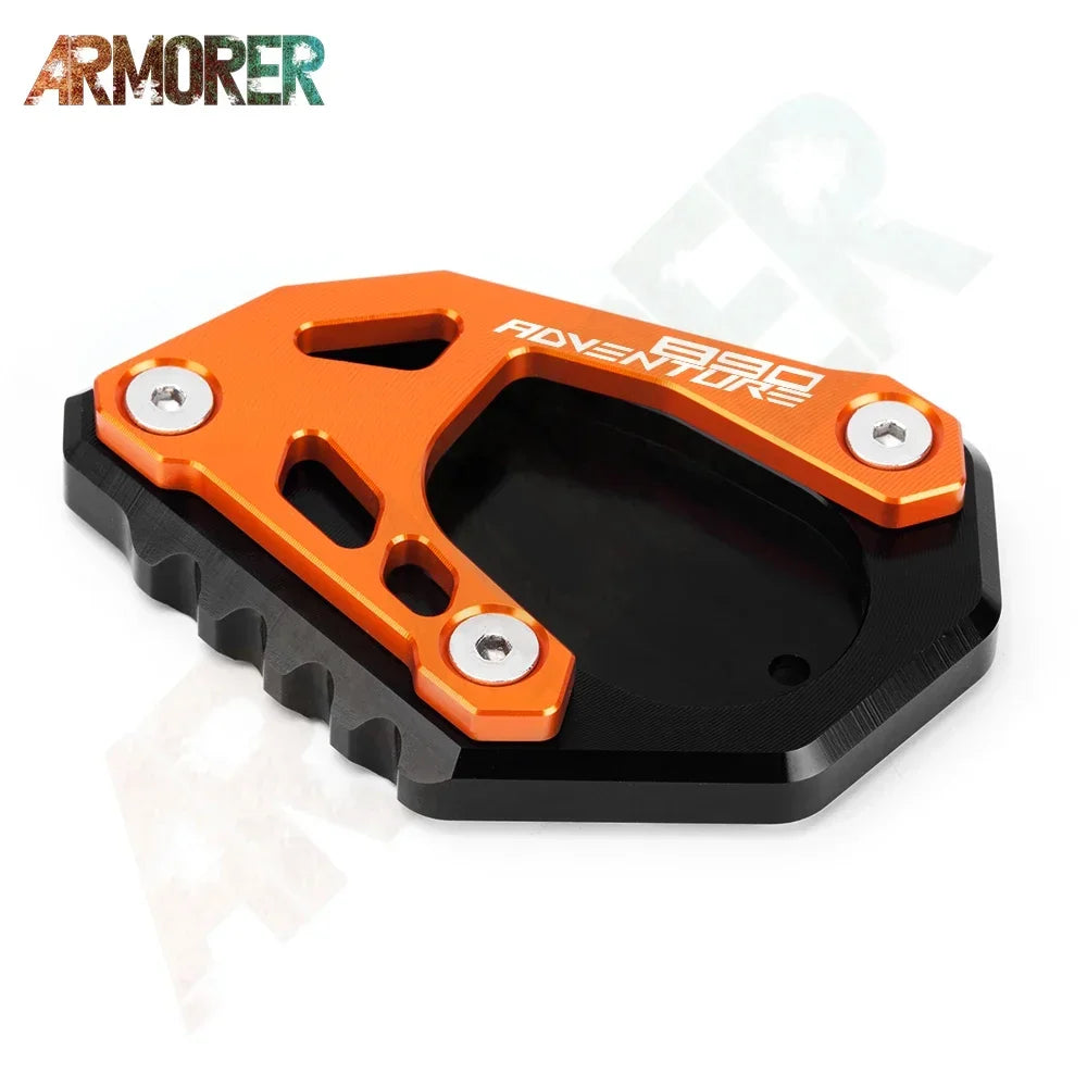 KTM 890 Adventure R Side Stand Kickstand Plate Pad CNC Aluminum 2020-2023