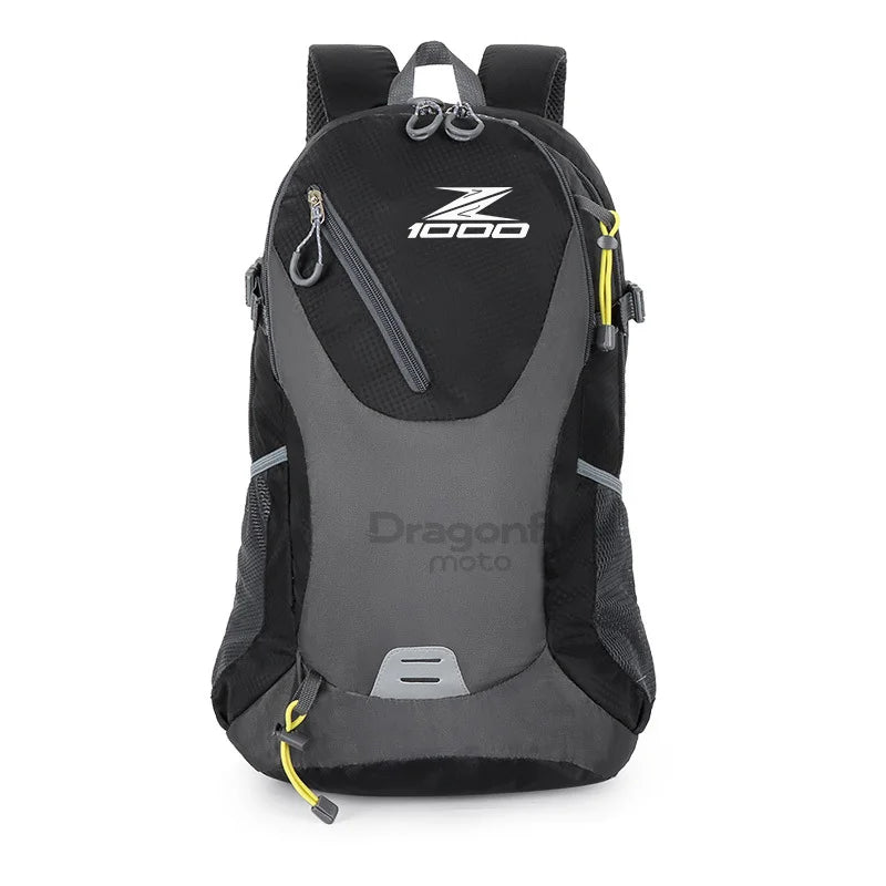 Backpack Kawasaki Z1000 Z Series Motorcycle Travel Bag Riding Touring Gift