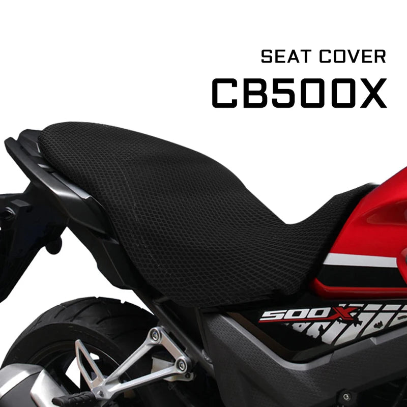 Motorcycle 3D Mesh Seat Cover Cushion Protector for HONDA CB500X All Years
