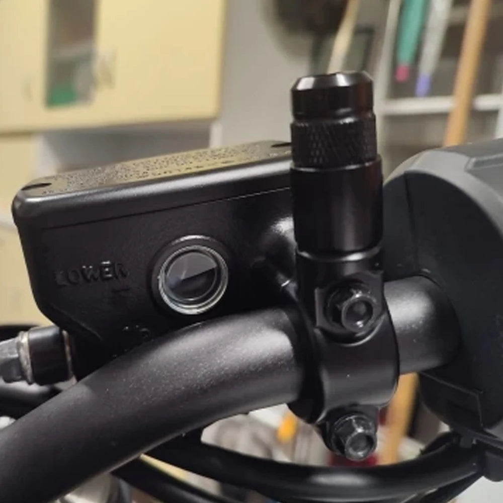 Royal Enfield Mirror Hole Plug CNC Bolt Cap Himalayan Interceptor Pair