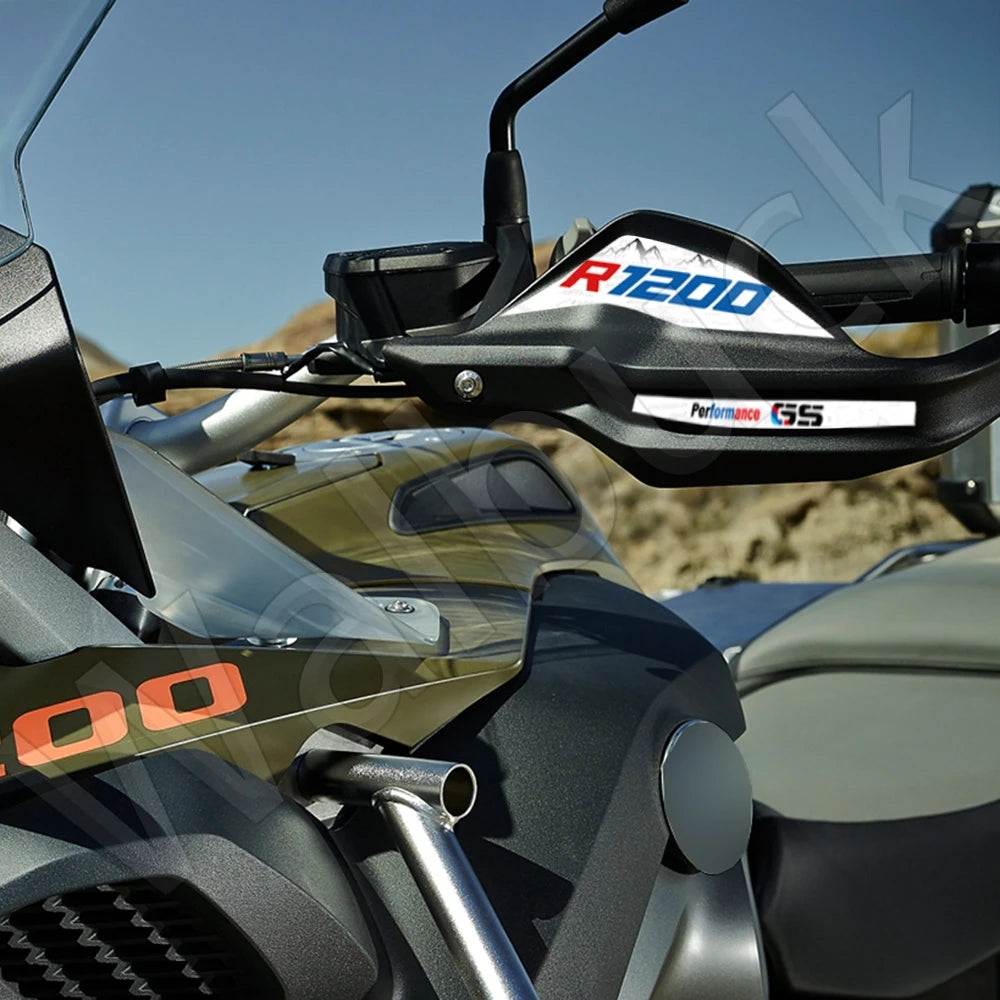 Motorcycle Handguard Stickers Decal For BMW R1200GS R1250GS F750GS F850GS ADV
