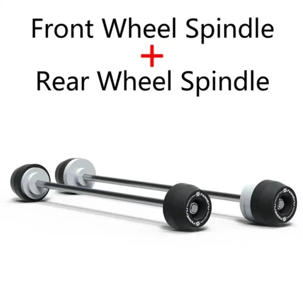 Triumph Daytona 675 675R Moto2 765 Spindle Bobbins Front Rear Crash Protectors