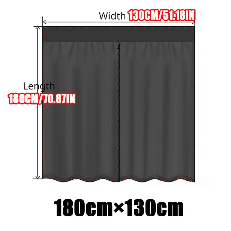 Universal Van camper Magnetic Sliding Door Mosquito Fly Net Mesh Screen