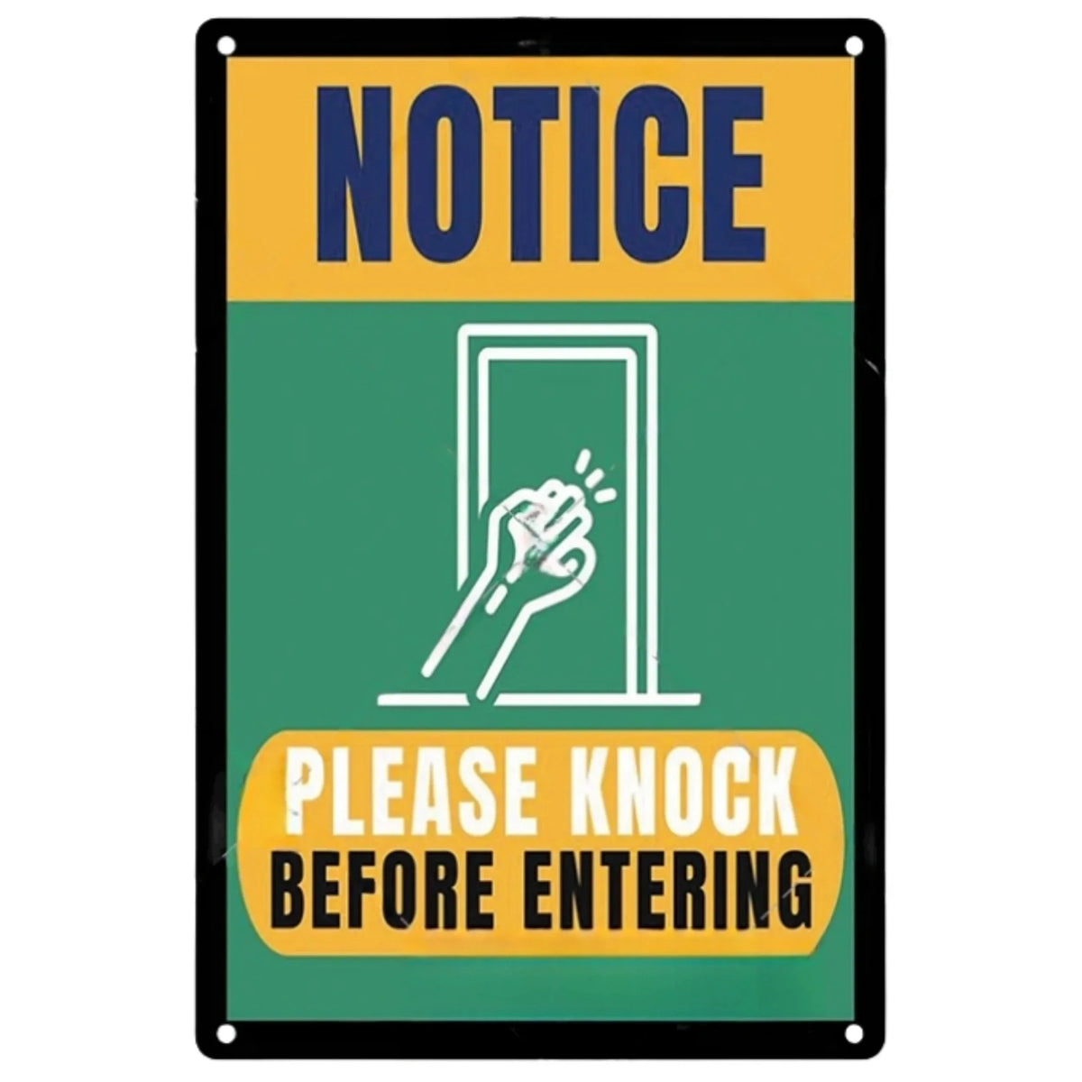 Vintage Caution Notice Zone Keep out Metal Sign, Danger, Mancave, Garage, Gift