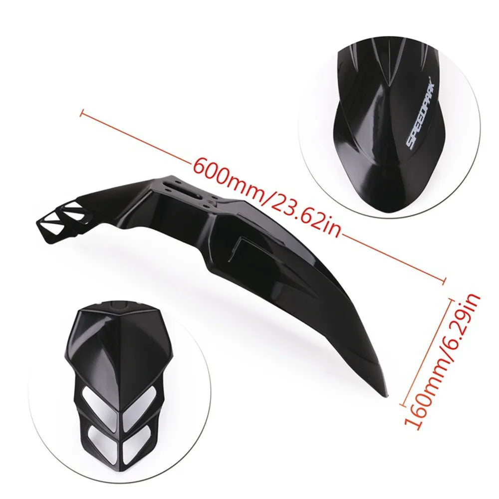 Universal Motorcycle Front Fender Guard ABS Mudguard, Honda, KTM, Kawasaki,